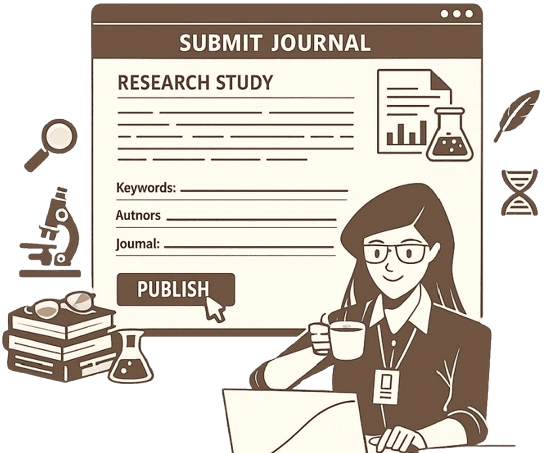 Submit journal illustration